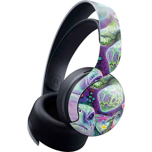 Rainbow Sea Turtles by Sheena Pike PlayStation PS5 Skins
